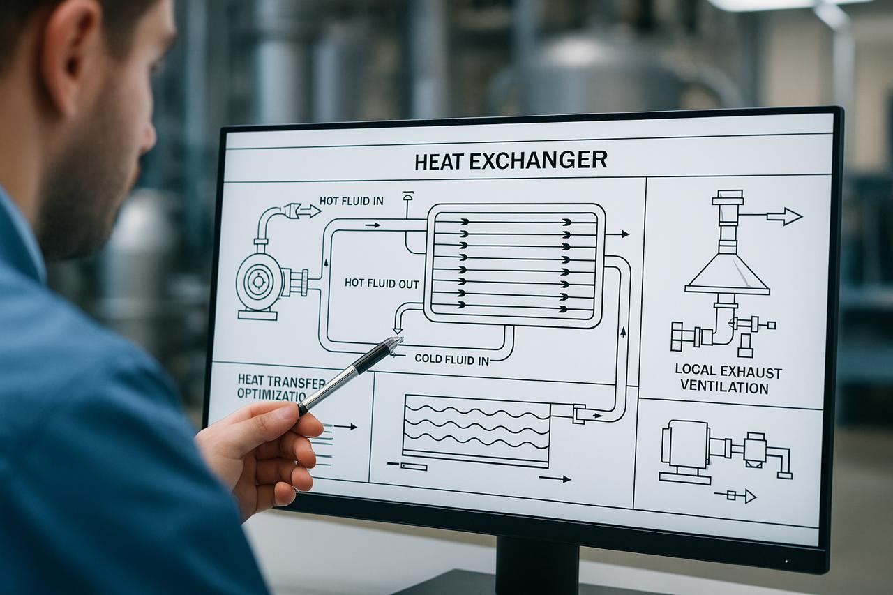 Imagem de  análise termica e de fluidos
